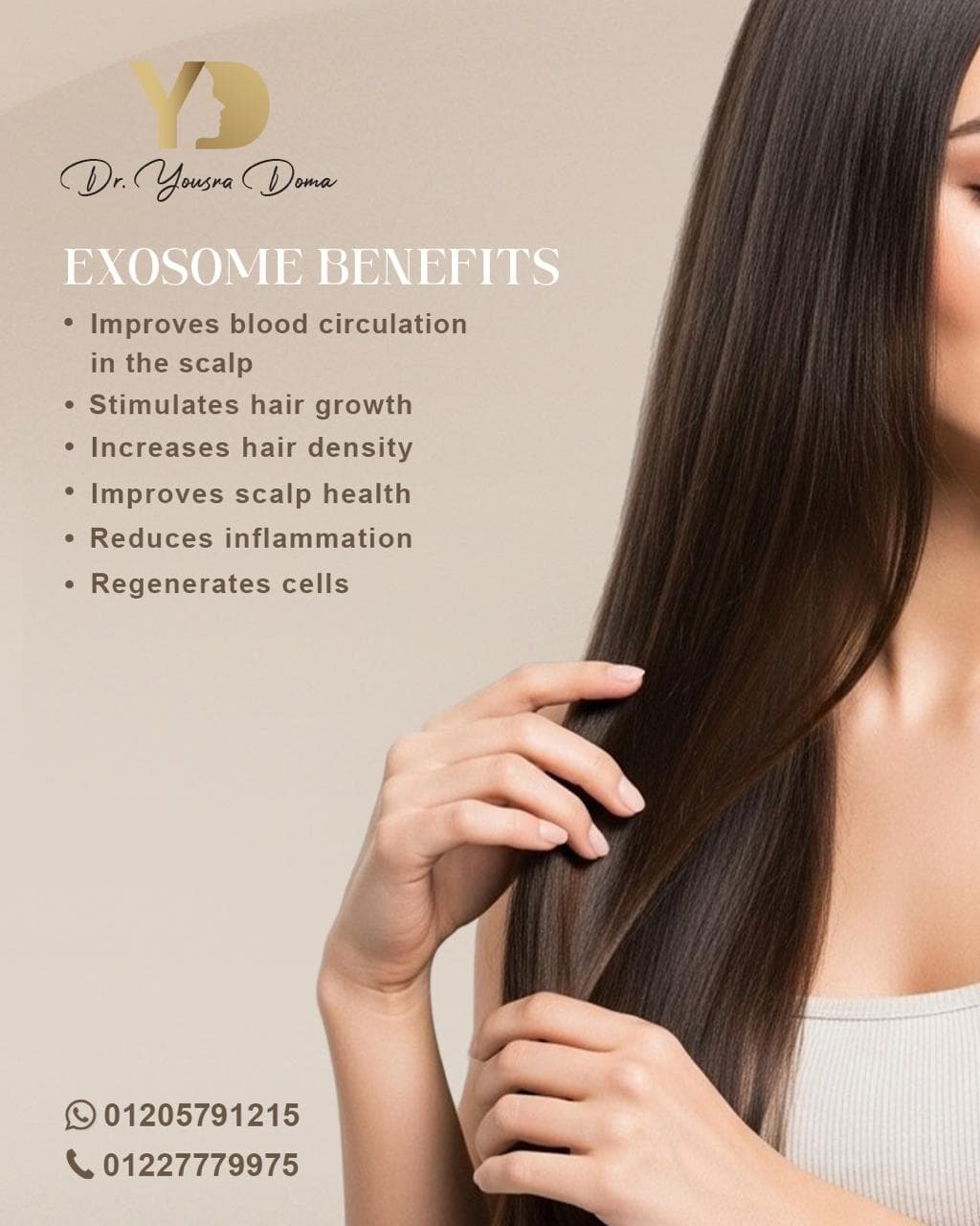 Hair exosomes
